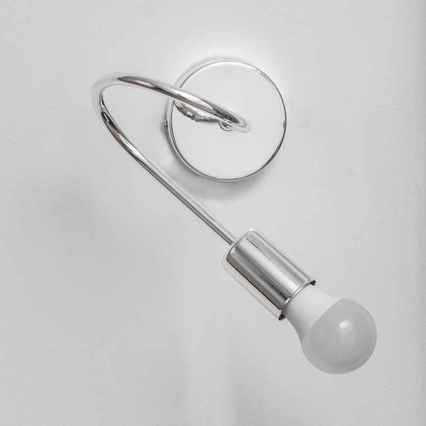 Seinavalgusti OXFORD 1xE27/15W/230V läikiv kroom