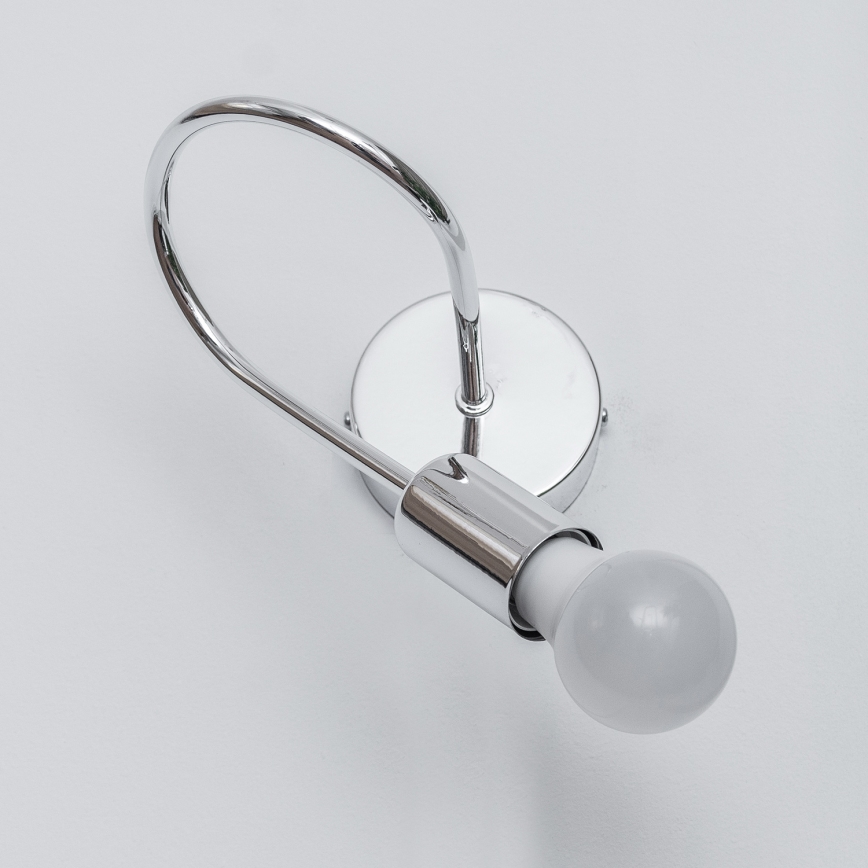 Seinavalgusti OXFORD 1xE27/15W/230V läikiv kroom