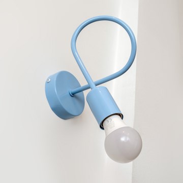 Seinavalgusti OXFORD 1xE27/15W/230V sinine