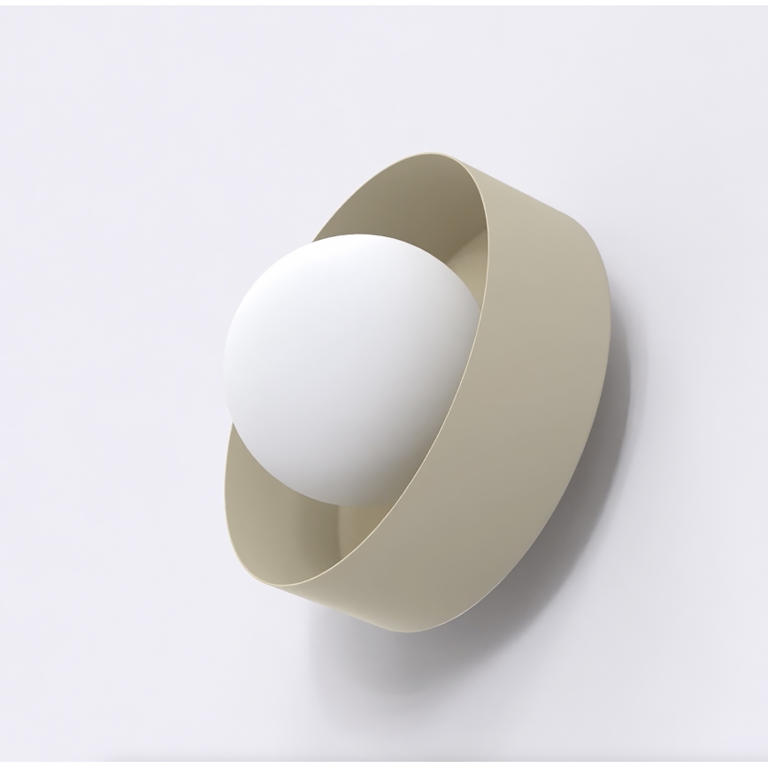 Seinavalgusti OZZY 1xG9/8W/230V beež