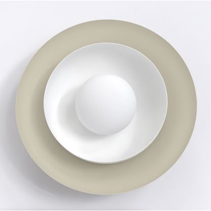 Seinavalgusti POPPI 1xG9/8W/230V beež/valge