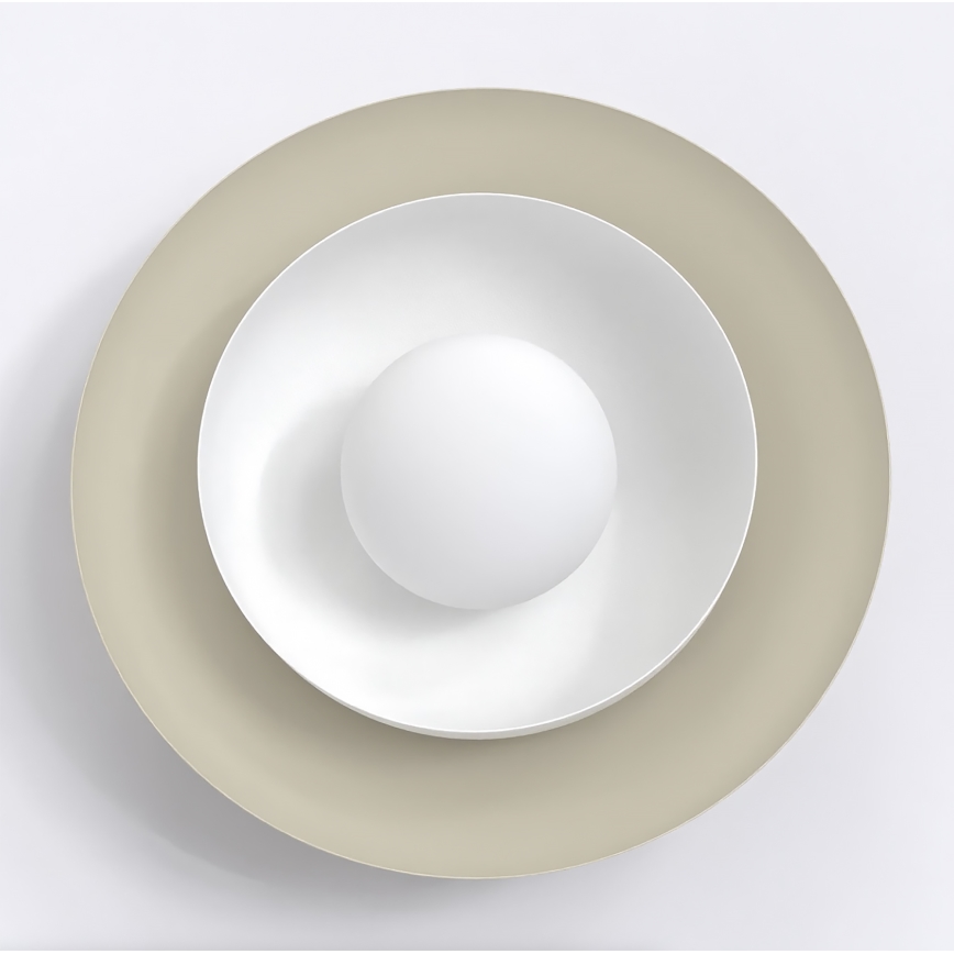 Seinavalgusti POPPI 1xG9/8W/230V beež/valge