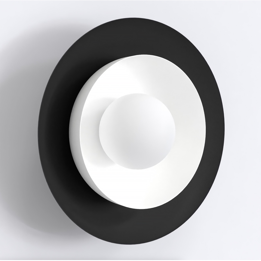 Seinavalgusti POPPI 1xG9/8W/230V must/valge