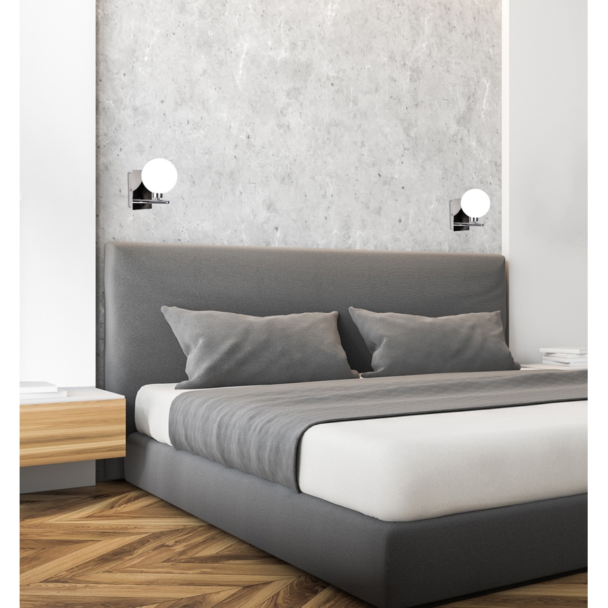 Seinavalgusti RAISA 1xG9/40W/230V läikiv kroom