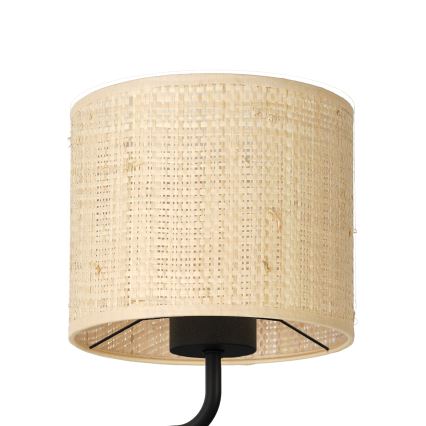Seinavalgusti RATTAN 1xE27/60W+1xG9/8W/230V punutud