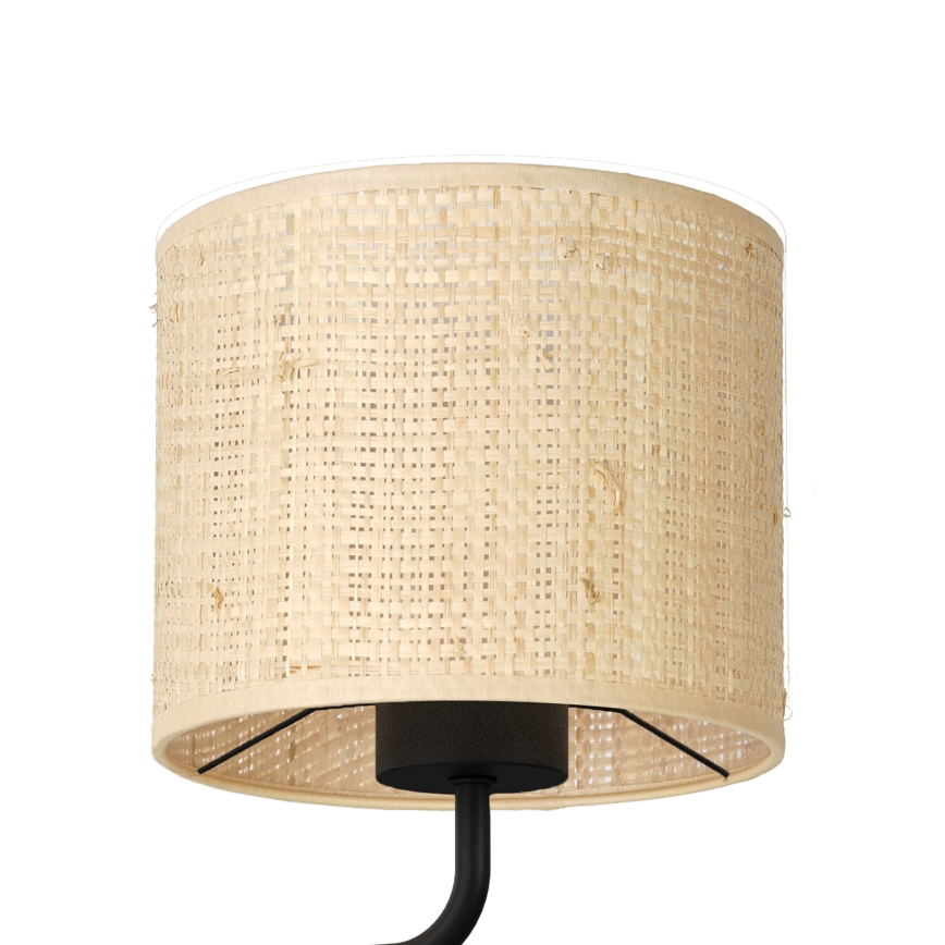 Seinavalgusti RATTAN 1xE27/60W+1xG9/8W/230V punutud