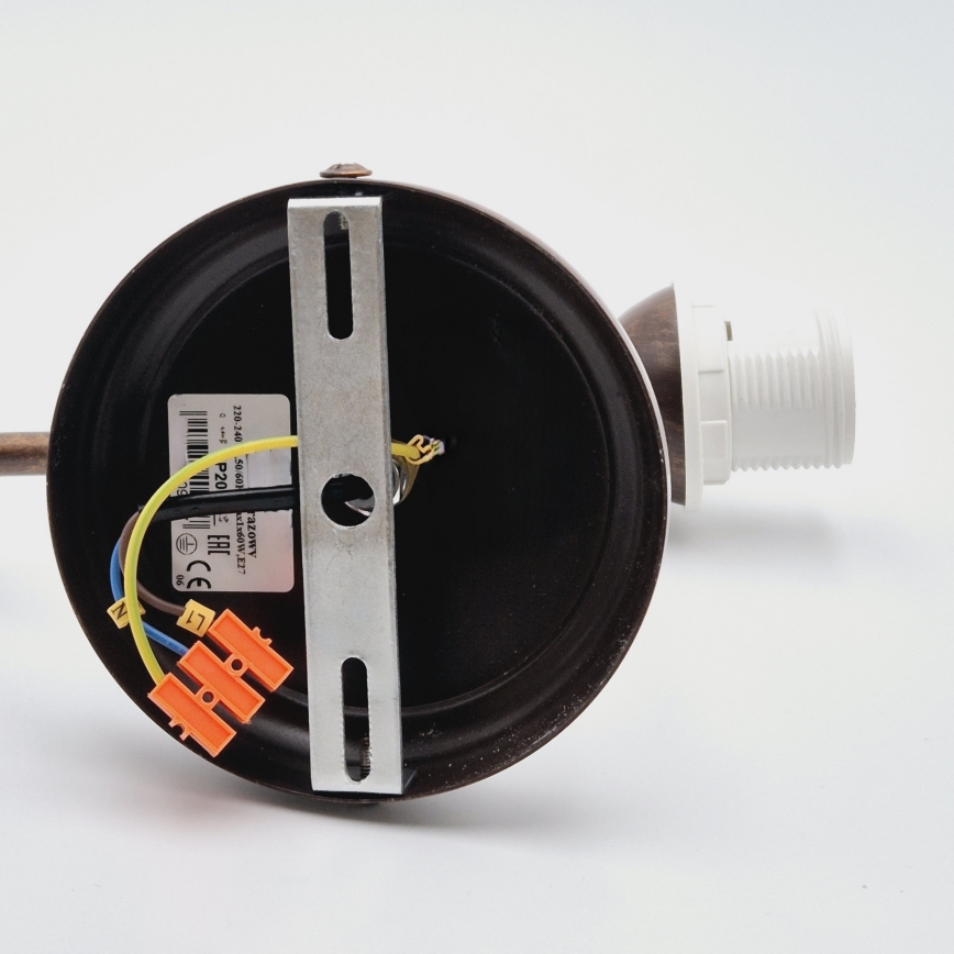 Seinavalgusti RETRO II 1xE27/60W/230V pronks paatina