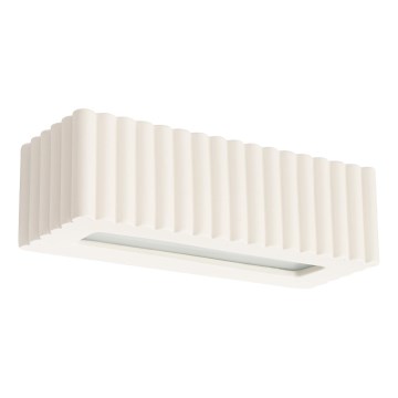 Seinavalgusti RIGATA 1xE27/15W/230V keraamika/kreemvalge