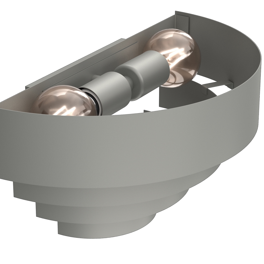 Seinavalgusti RINGS 2xE27/15W/230V hall