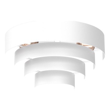 Seinavalgusti RINGS 2xE27/15W/230V valge