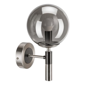 Seinavalgusti ROLLO 1xE14/5W/230V matt kroom/suitsune