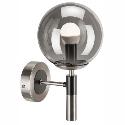 Seinavalgusti ROLLO 1xE14/5W/230V matt kroom/suitsune