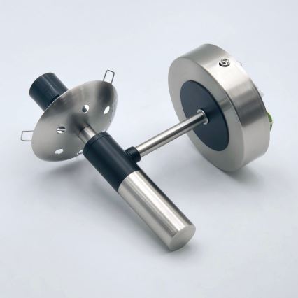 Seinavalgusti ROLLO 1xE14/5W/230V matt kroom/suitsune