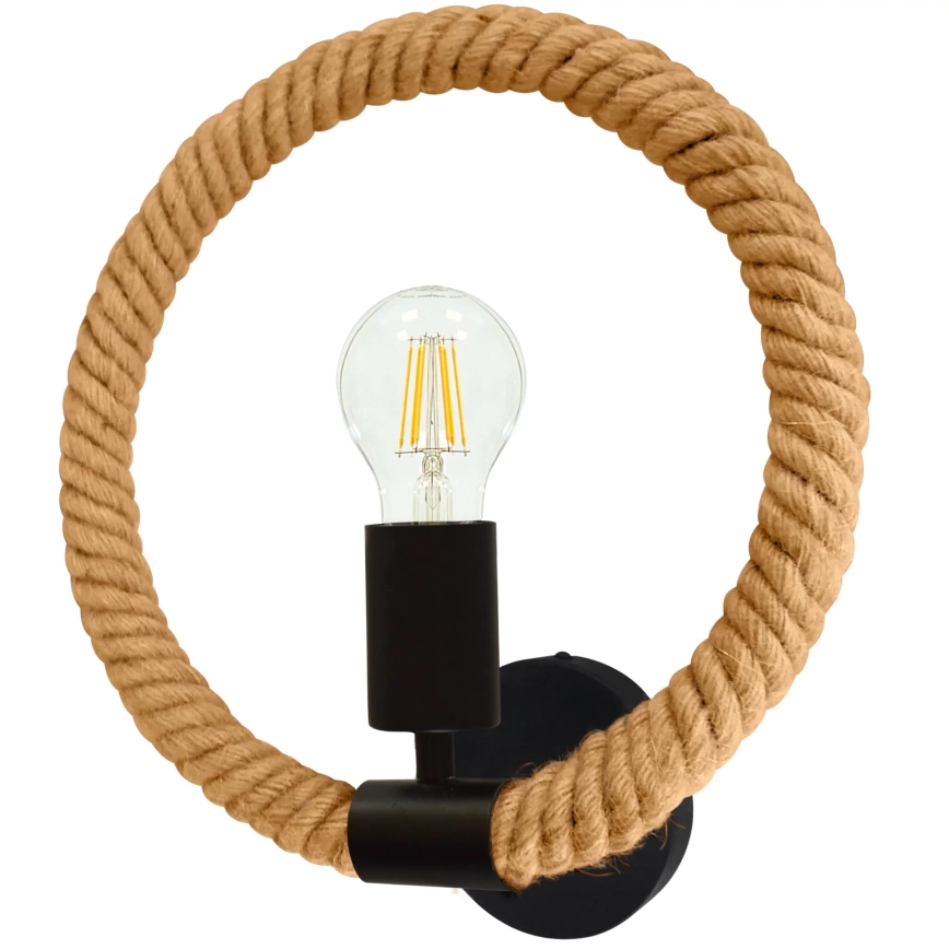 Seinavalgusti ROPE ARTHUR 1xE27/12W/230V