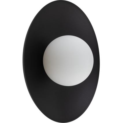 Seinavalgusti SLATE 1xG9/8W/230V d. 28 cm must