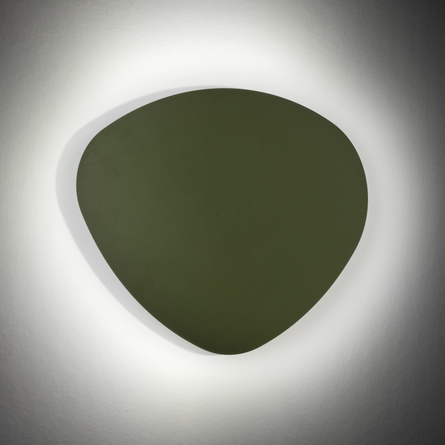 Seinavalgusti STONE 3xG9/8W/230V 37x49 cm roheline
