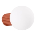 Seinavalgusti vannituppa HALO 1xG9/8W/230V d. 12 cm IP44 oranž