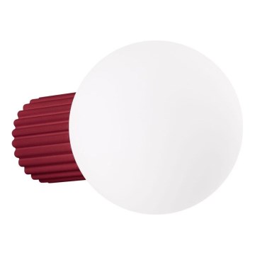 Seinavalgusti vannituppa HALO 1xG9/8W/230V d. 12 cm IP44 punane