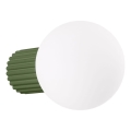 Seinavalgusti vannituppa HALO 1xG9/8W/230V d. 12 cm IP44 roheline