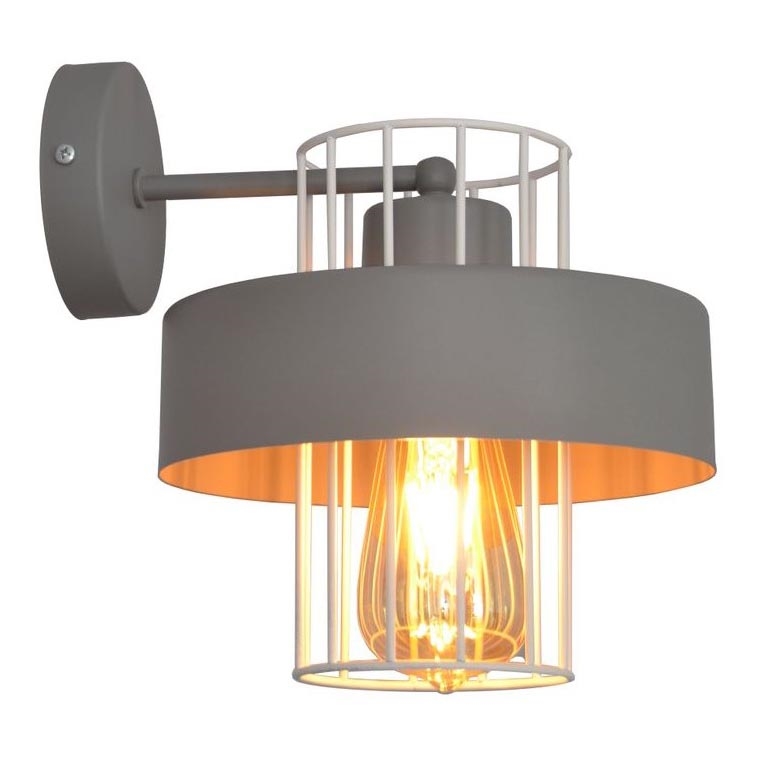 Seinavalgusti VOLTA 1xE27/15W/230V hall