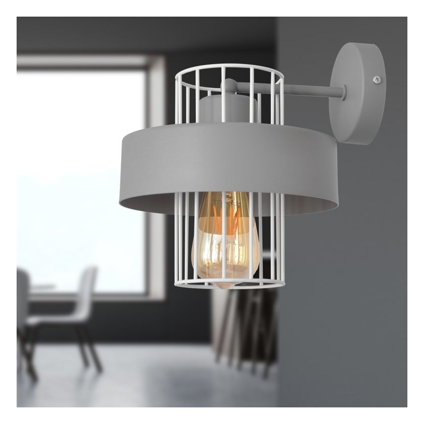 Seinavalgusti VOLTA 1xE27/15W/230V hall
