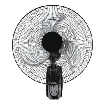 Seinaventilaator 90W/230V läbimõõt 50 cm must