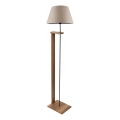 Seisev lamp AYD 1xE27/40W/230V bež/pruun