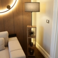Seisev lamp AYD 1xE27/40W/230V pruun/hall