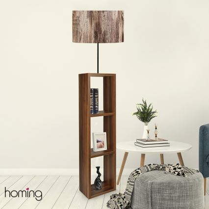 Seisev lamp AYD 1xE27/40W/230V pruun