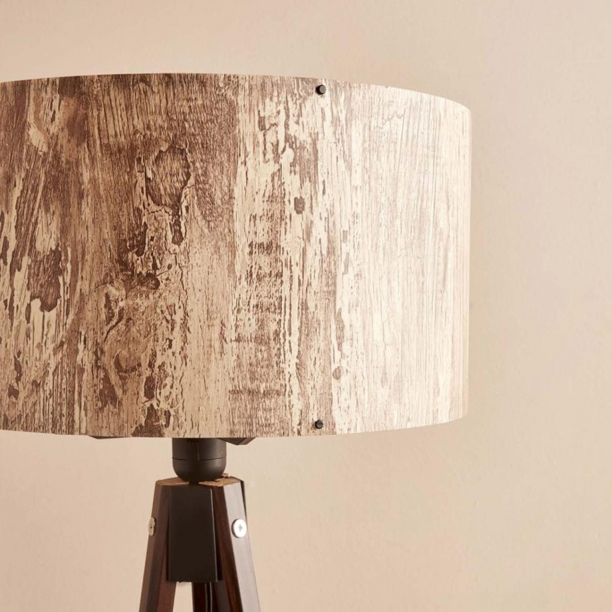 Seisev lamp AYD 1xE27/40W/230V pruun