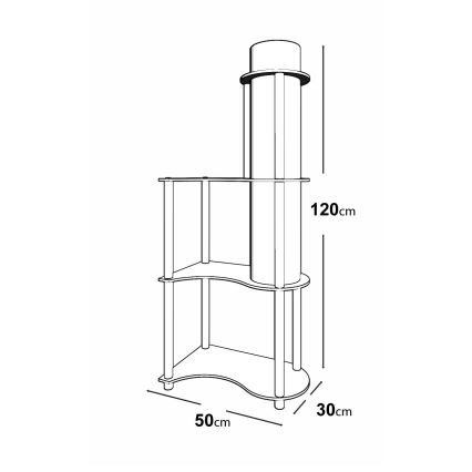 Seisev lamp NOTO 1xE27/40W/230V must