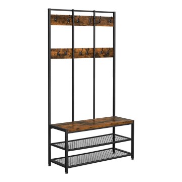 Seisev riidenagi NAVOR pruun/must