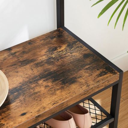 Seisev riidenagi NAVOR pruun/must