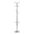 Seisev riidepuu 30x181 cm läikiv kroom