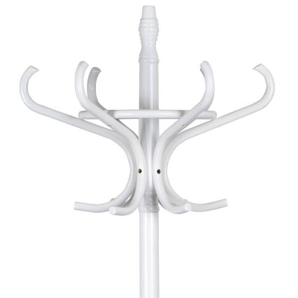 Seisev riidepuu 49x188 cm, valge