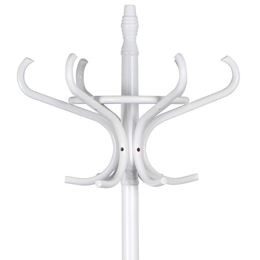 Seisev riidepuu 49x188 cm, valge