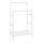 Seisev riidepuu LINEA valge