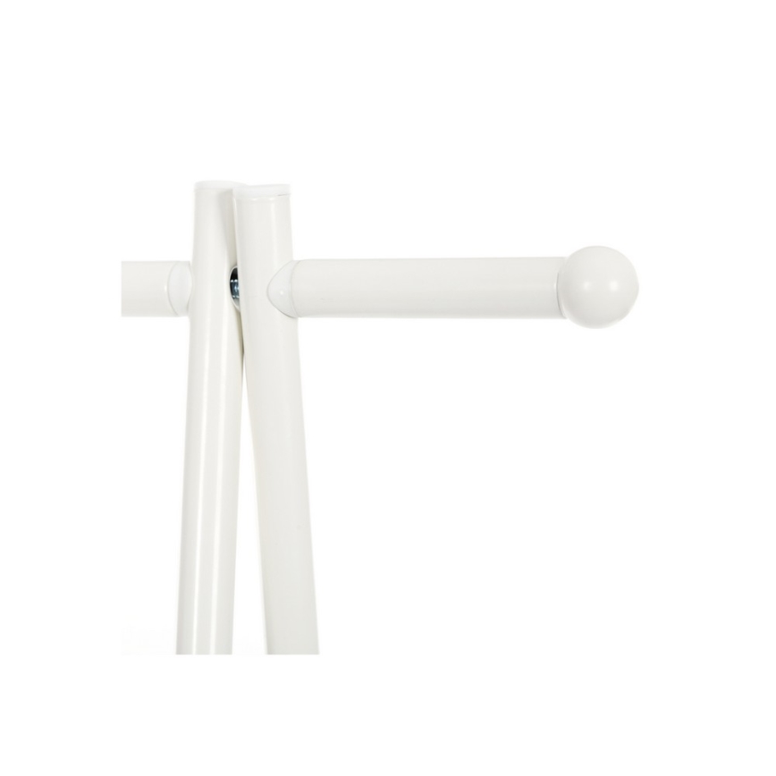 Seisev riidepuu LINEA valge