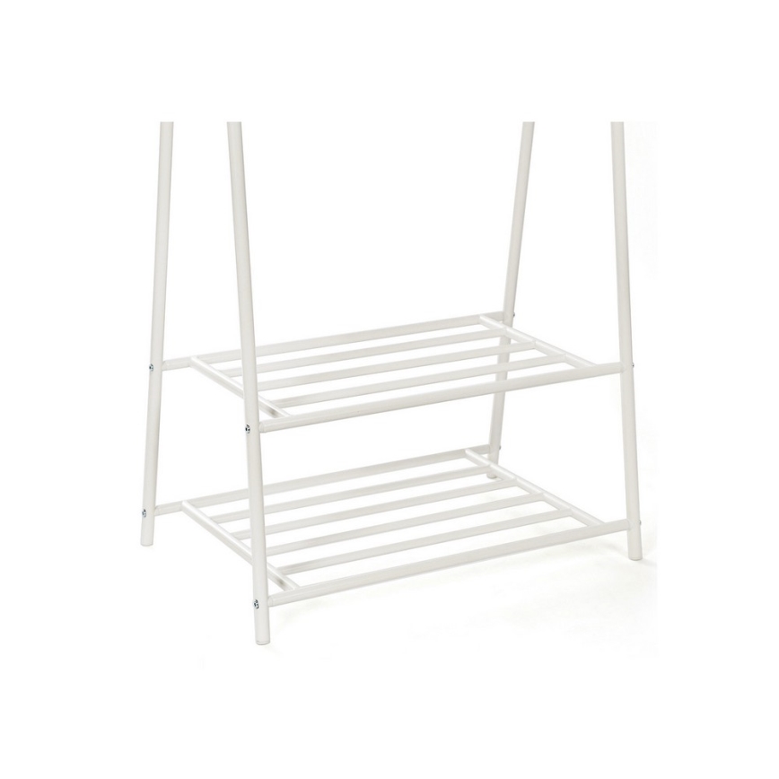 Seisev riidepuu LINEA valge