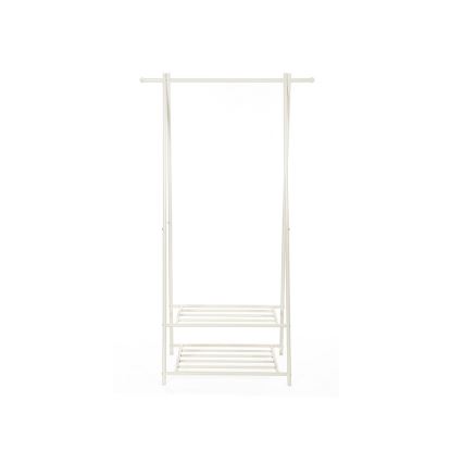 Seisev riidepuu LINEA valge