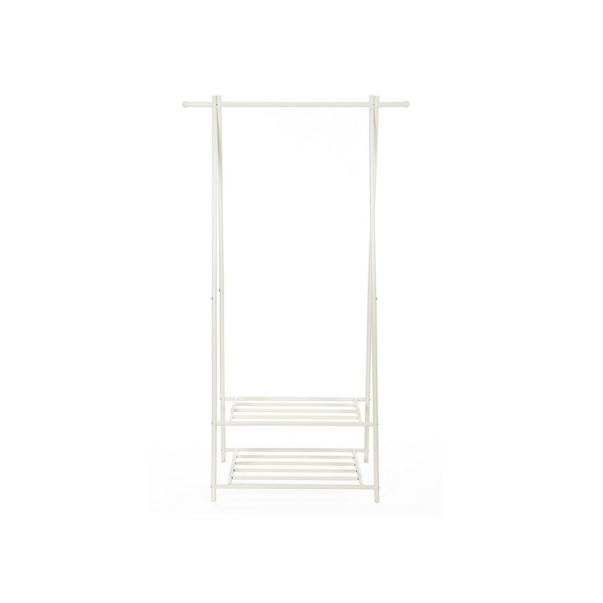 Seisev riidepuu LINEA valge