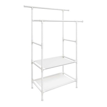 Seisev riidepuu LINEA, valge