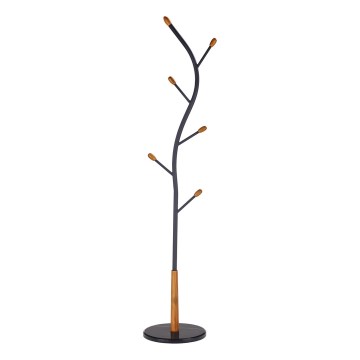 Seisev riidepuu STILE 186x38 cm must