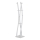Seisev riidepuu VALET 179x35 cm valge