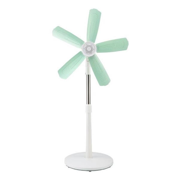Seisev ventilaator 15W/230V läb. 50 cm valge/roheline