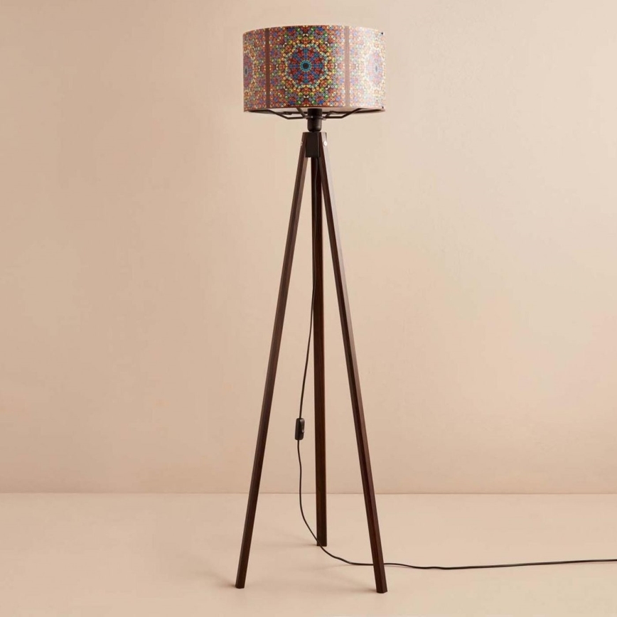 Seisval lamp AYD 1xE27/40W/230V pruun/multicolor