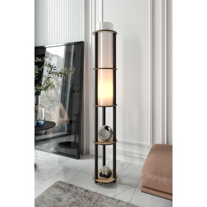 Seisvalge lamp NOTO 1xE27/40W/230V beež/must