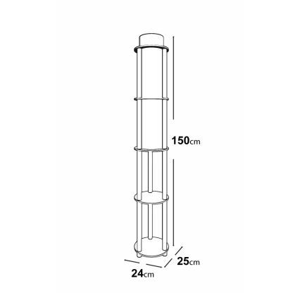 Seisvalge lamp NOTO 1xE27/40W/230V must