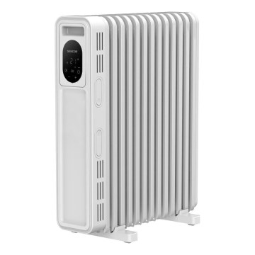 Sencor - 13-elemendiline õliradiaator 1000/2500 W, 230 V, valge + kaugjuhtimispult