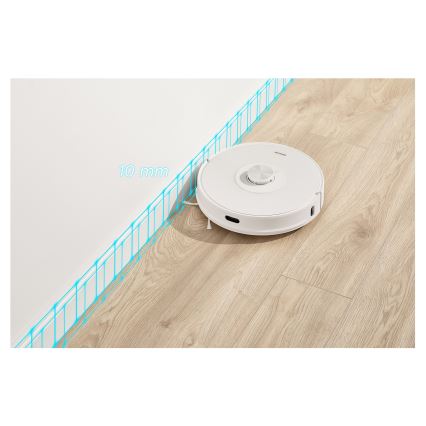 Sencor - 2‑ühes robottolmuimeja mopifunktsiooniga, 50 W / 5000 mAh, Wi‑Fi, valge + kaugjuhtimispult